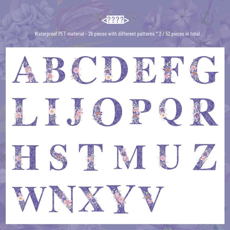 

Yuezhen Duoduo Ретро Цветочный Лес Детский Набор Наклеек для Записных книжек