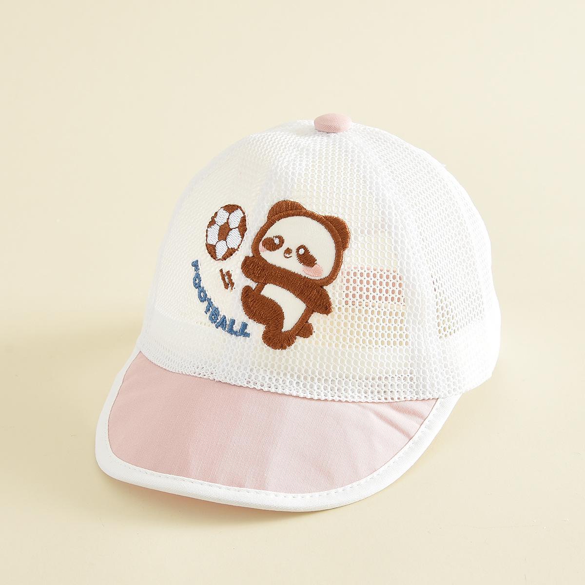 Kids  Cute Cartoon Mesh Baseball Cap - Windproof Sun Hat Circumference 46-48 cm