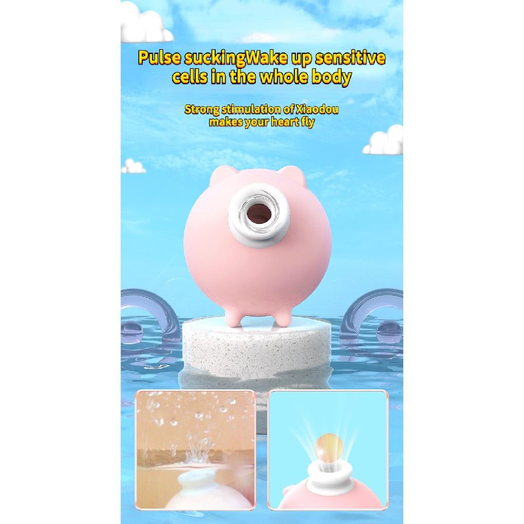 10 Frequency Cute Pig Sucker Vibrator Nipple Clitoris Sucking Breast Massager Female Masturbation Orgasm Supplies Adult Sex