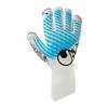 Uhlsport Cybertech Ultra Grip Half Negative Soccer Goalkeeper Gloves 01 (1011373 7)