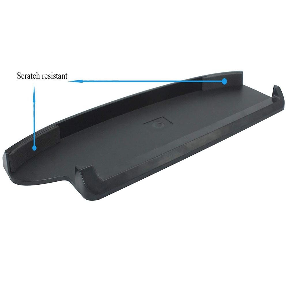 Vertical Stand Holder Plastic Base for PS3 Super Slim CECH 4000 Black
