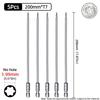 200mm Torx šroubovací bity Magnetické Dutá Hlava Květ Švestky Ocel S2 Bezpečnostní bit T6-T40 1/4'' Šestihranná Stopka Ruční Elektrické Nářadí