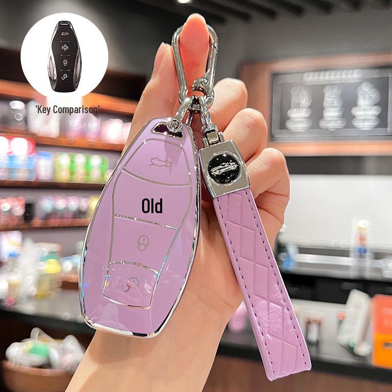 Premium Hongqi H5 Key Case for HS5/H9/H6/HS7/HS3/HQ9 - High-End Car Shell Cover