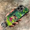 Heidi Cartoon Cute Plating Phone Case For Iphone 16 17 Pro Max Air 16E 14 15 Plus 12 13 Mini Anti-Fall Airabag Cover