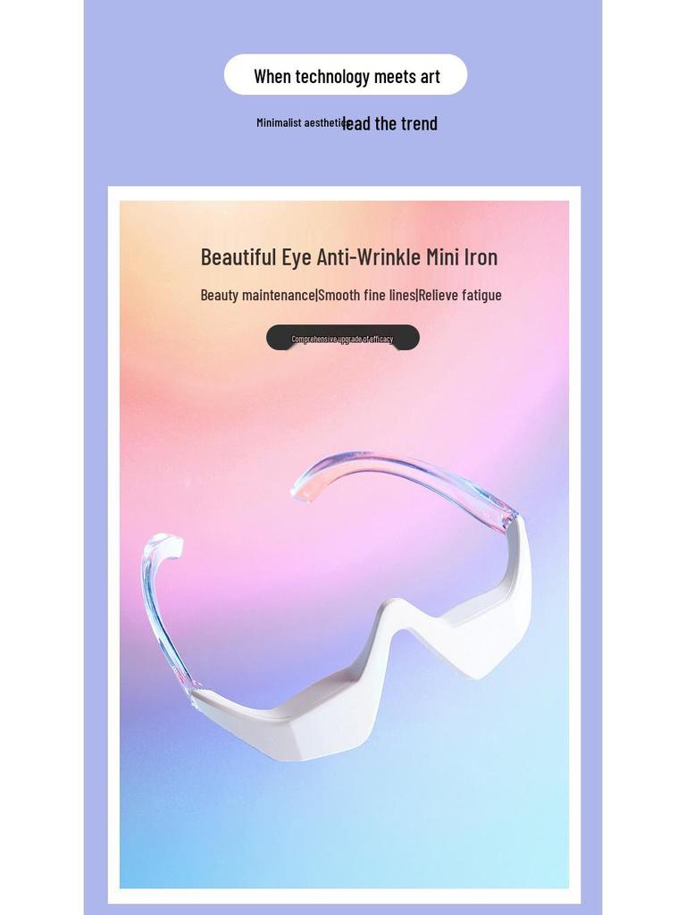 EMS Microcurrent Eye Massager & Moisturizer - Eye Protector, Bag Reducer, Beauty Device & Cream Applicator KC