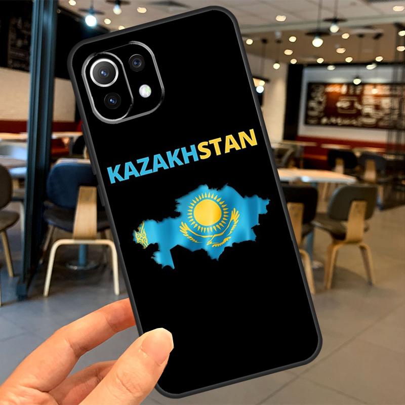 Kazakhstan Flag Case For Xiaomi 14T 11T 12T 13T Pro 13 14 15 Ultra POCO X7 Pro X3 X5 X6 F5 F6 M6 Pro Coque