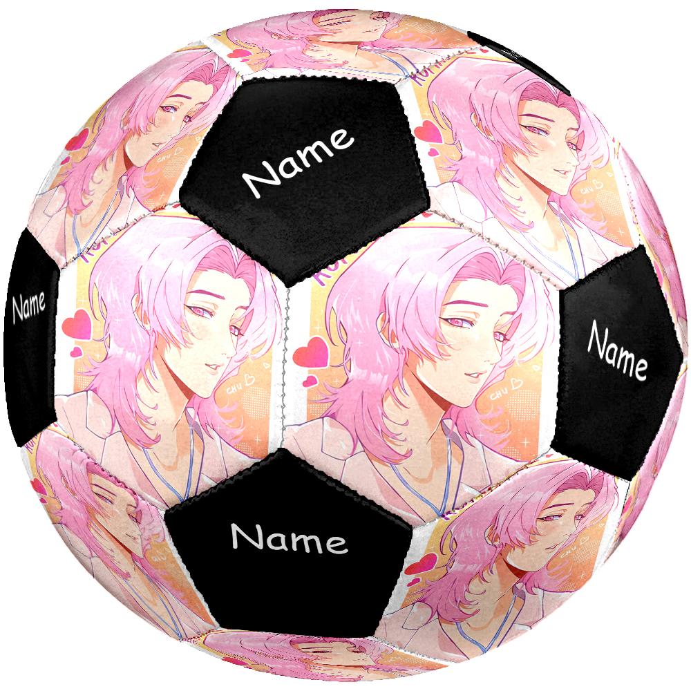 Custom Name Saja Boys Theme Size 5 Soccer Ball, Suitable for Both Indoor and Outdoor Matches, a Gift Suitable for Everyone.