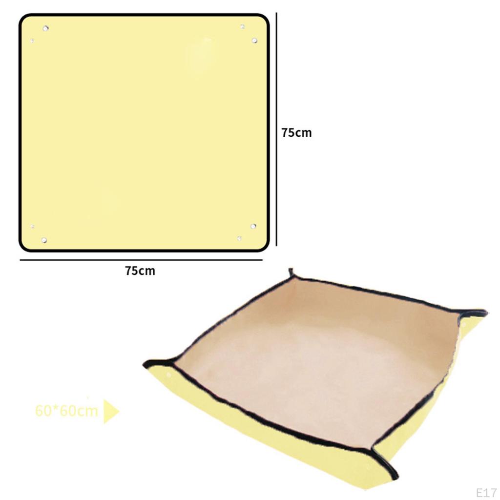 Foldable Gardening Mat, Planting Repotting Waterproof Thicken Suitable for Indoor Outdoor