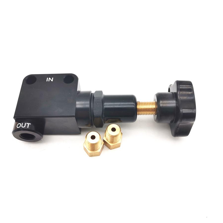 Brake Proportioning Valve Adjustable Pressure Regulator Screw Knob Type 260-8419 for Wilwood