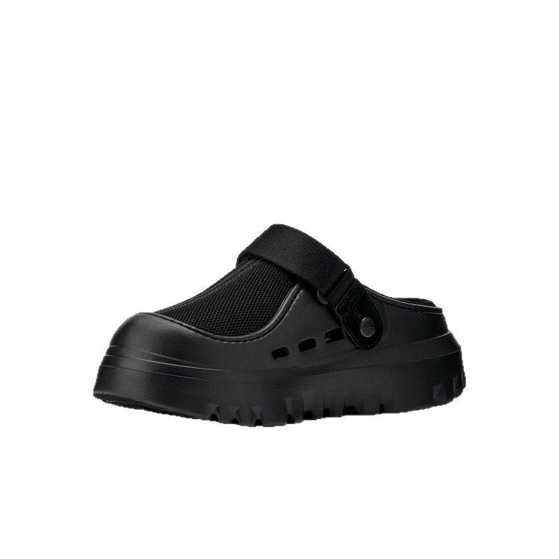 Damen Sandalen mit dicker Sohle und Absatz zum Hineinschlüpfen für Frühling/Sommer 2025