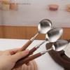 304 Stainless Steel Kitchenware Set, Steak Knife, Fork, Spoon, Western Spoon, High Appearance Level, 5Pcs