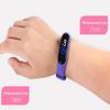 Waterproof Sports Wristband Watch With Led Electronic  Casual Trend Touch Screen For Men Women And Students
