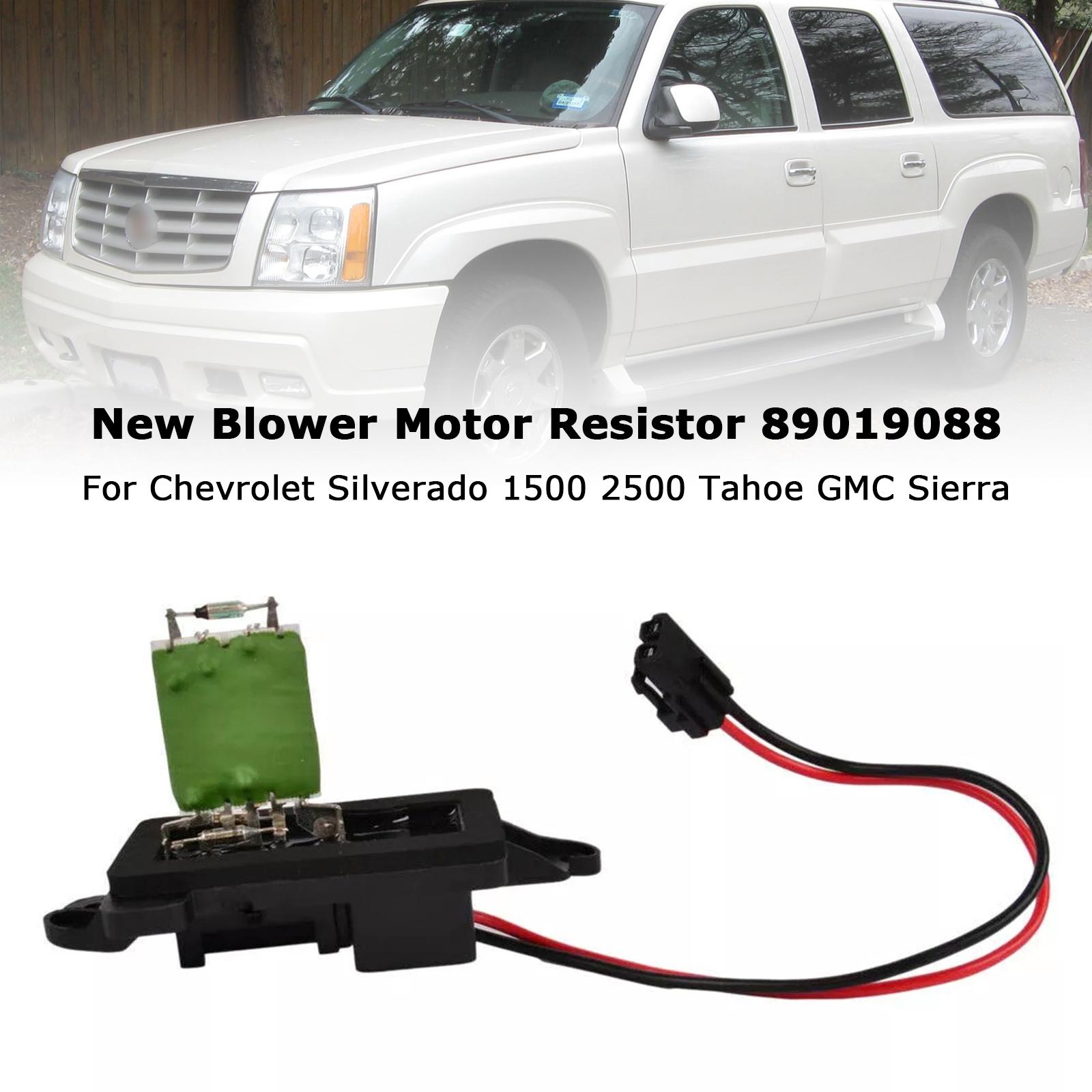 

Новый резистор мотора вентилятора 89019088 для Chevrolet Silverado 1500 2500 Tahoe GMC Sierra