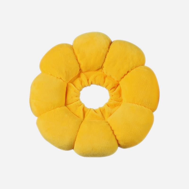 

SUNFLOWER Elizabeth Ring Cat Anti-Licking Anti-Bite Bandana Dog Collar Shame Ring Collar Pet Supplies XS Yellow