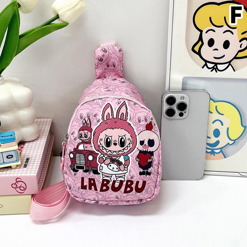 Kawaii Children Bag Chest Bag Cartoon Girl Accessories Bag Shoulder Crossbody Bag Gifts Travel Storage Bag