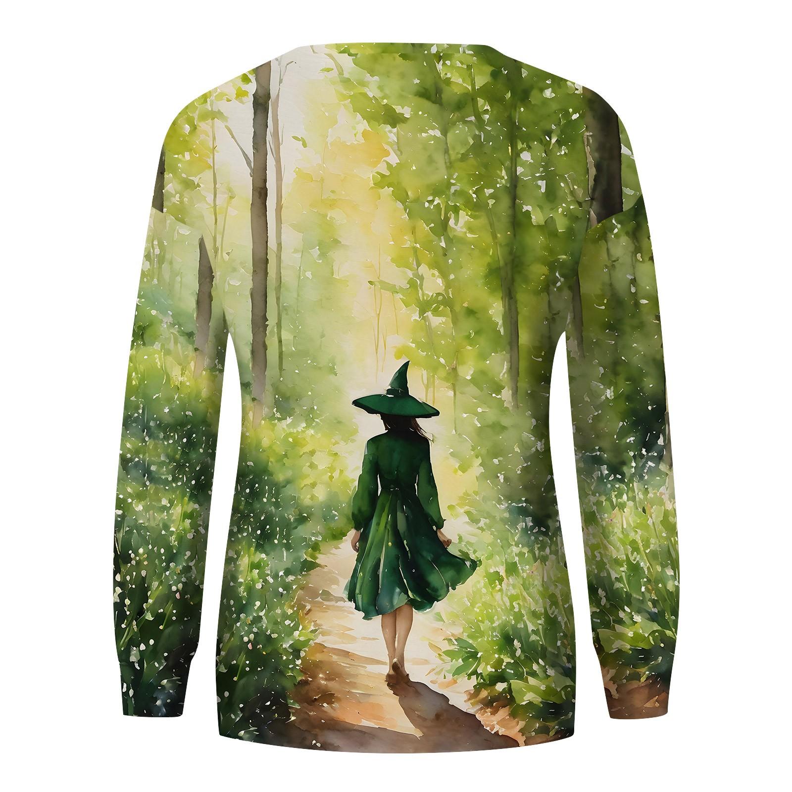 Женский Хэллоуин с принтом — фото 4