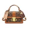 New Fashionable and Versatile High-end Casual Leather Single Shoulder Crossbody Small Square Bag Trend