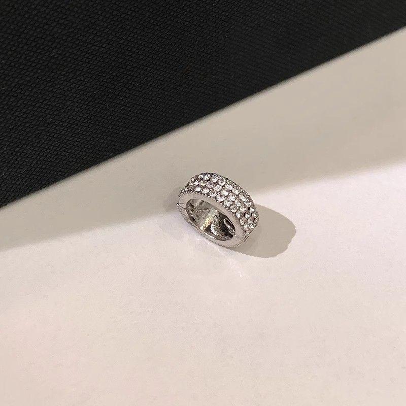 6 Pezzi Fermagli Rotondi Mini da Donna con Strass Lucidi Cristallo Metallo Morsetto per Capelli