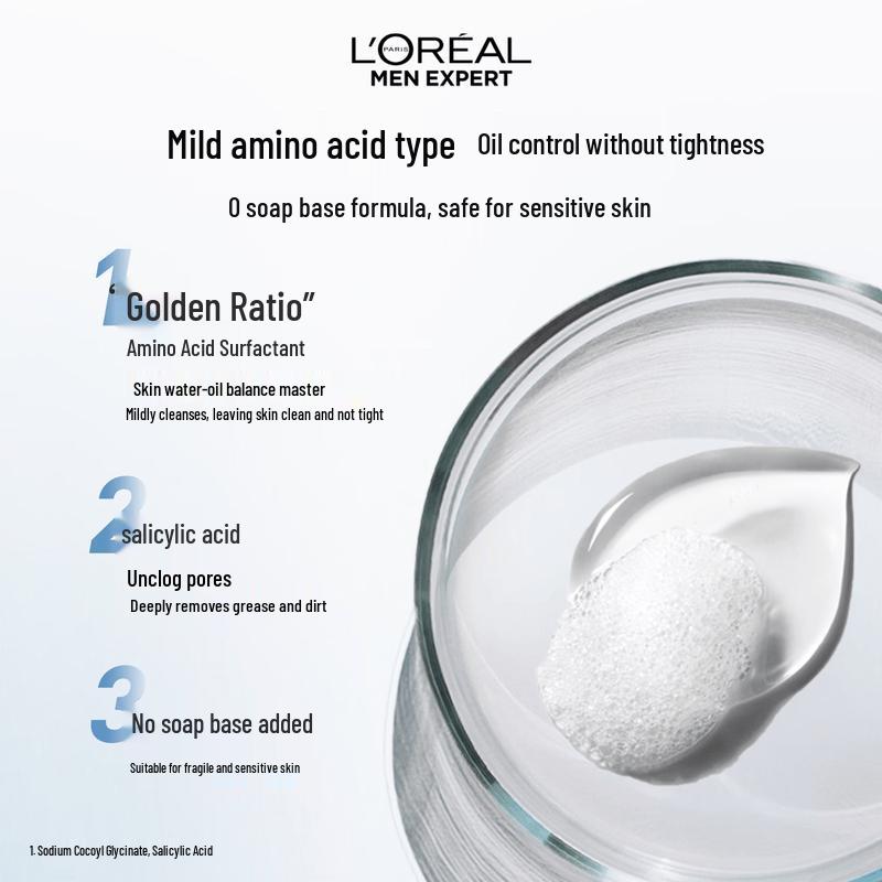 L Oréal Men Expert Hydra Energetic Amino Acid Cleanser