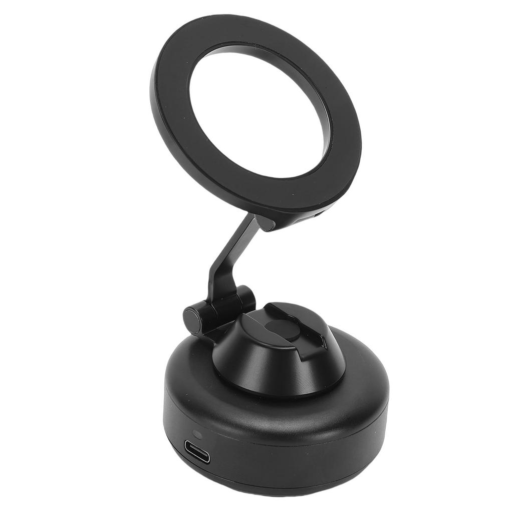 Vacuum Suction Magnetic Car Phone Holder Aluminum Alloy Strong Magnetic Electric Cell Phone Holder for Car Glass