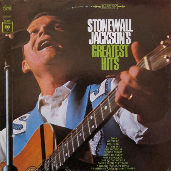 

LP Record STONEWALL JACKSON Greatest Hits CS9177 Columbia US CountryFolk Used