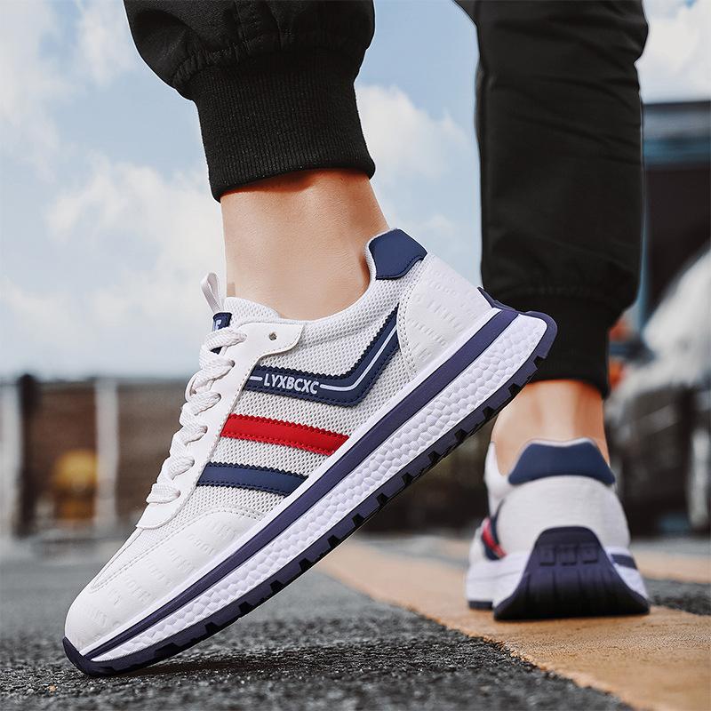 Men's Shoes 2025 New Summer Mesh Breathable Fashion Trendy Shoes Outdoor Comfortable and Lightweight Casual Sneakers Forrest Gump Shoes