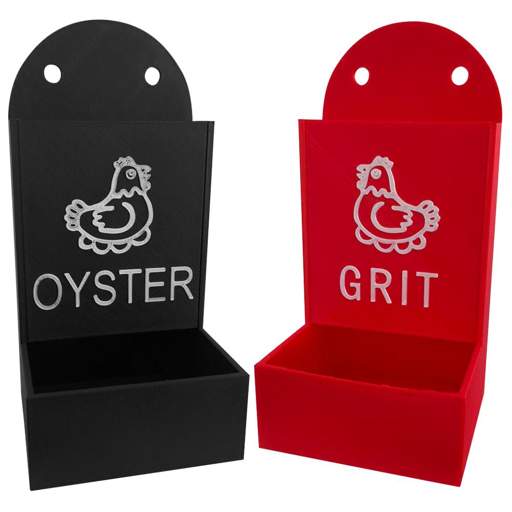 Chicken Feeding Trough Precision Nutrition Oyster Shell Feeder No Waste Design Automatic Chicken Feeder Chicken Coop Accessories