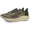 HOKA ONE ONE CLIFTON 10 Breathable Running Shoes Men's Brown 1162030-DRST
