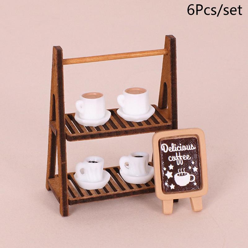 

1:12 кукольных миниатюрных двухъярусных подставок для десерта, кофейных чашек, мебели, моделей для дома, декора, игрушечных кукольных домиков, аксессуаров as the picture