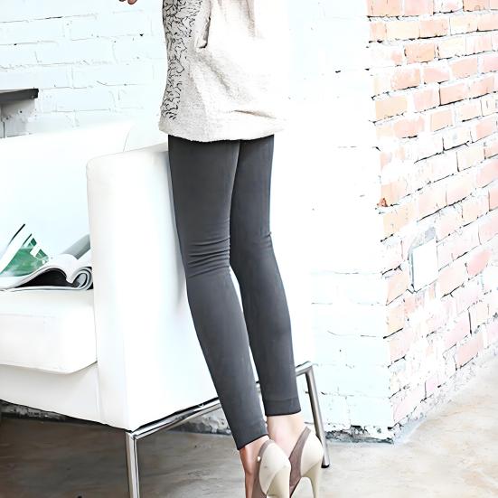 Women Pantyhose Elastic Tight Fit Slim Butt Lifting High Waist Design Leggings Thick Casual Yoga Pants