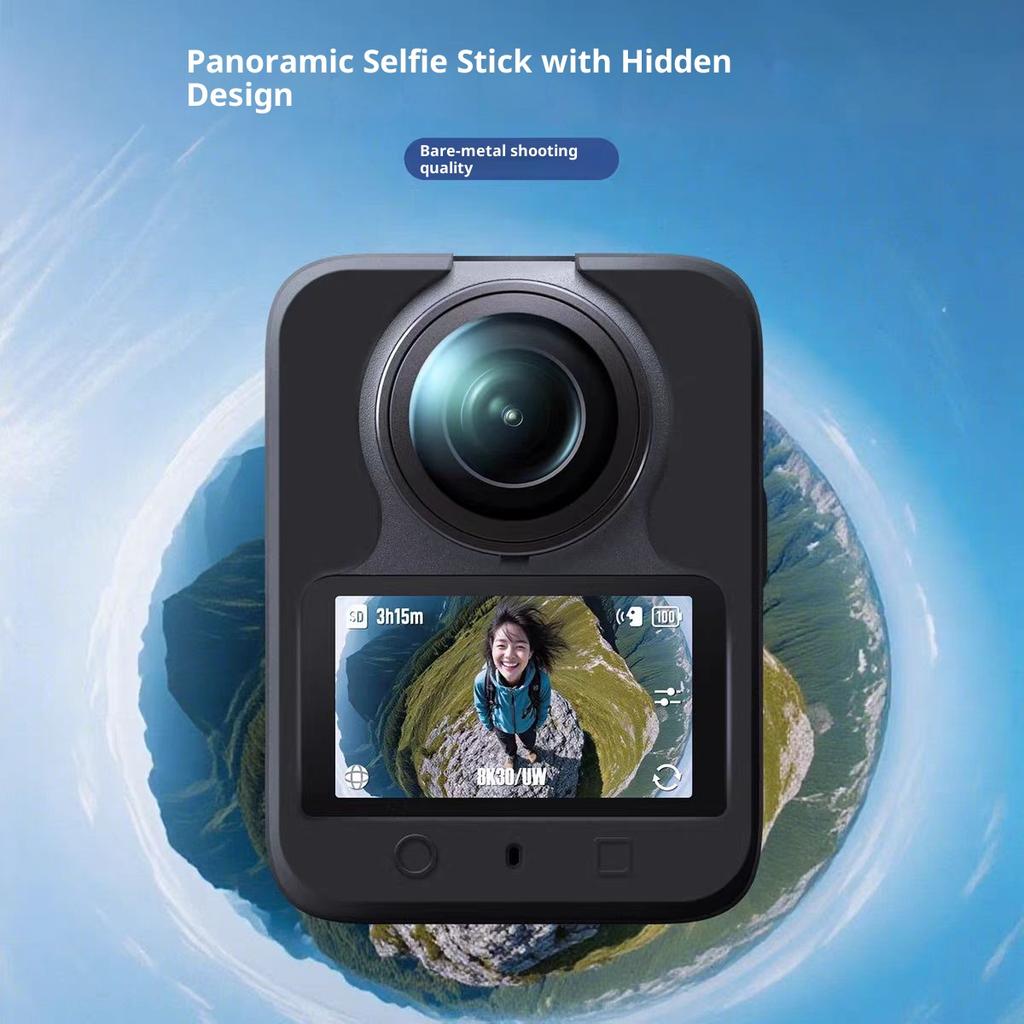 For DJI Osmo 360 Soft Silicone Protective Case Full Body Protection Action Camera Anti Scratch Cover