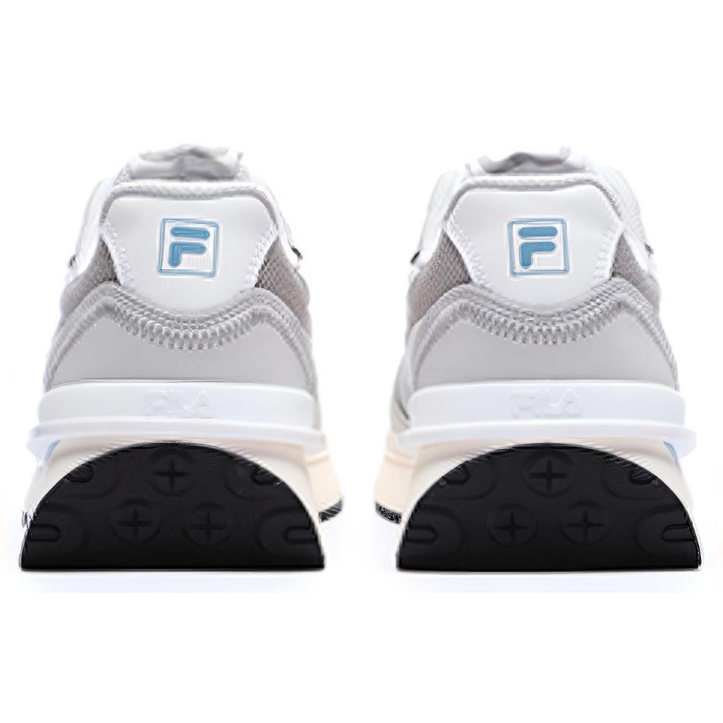 Fila Renno Fabric Synthetic Leather Fresh Trendy Low-Top Casual Shoes Men sneaker White Gray F12M226122FBB