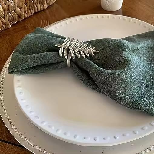 Plain Sage Green Embellish Kitchen Napkins Cloth Restaurant Wedding Table Decor Custom Reusable Cotton Tea Towel Linen Napkins