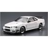 Aoshima Bunka Kyozai 1/24 The Tuned Car Series No. 34 Nissan Mines BNR34 Skyline GT-R 2002 Plastic Model