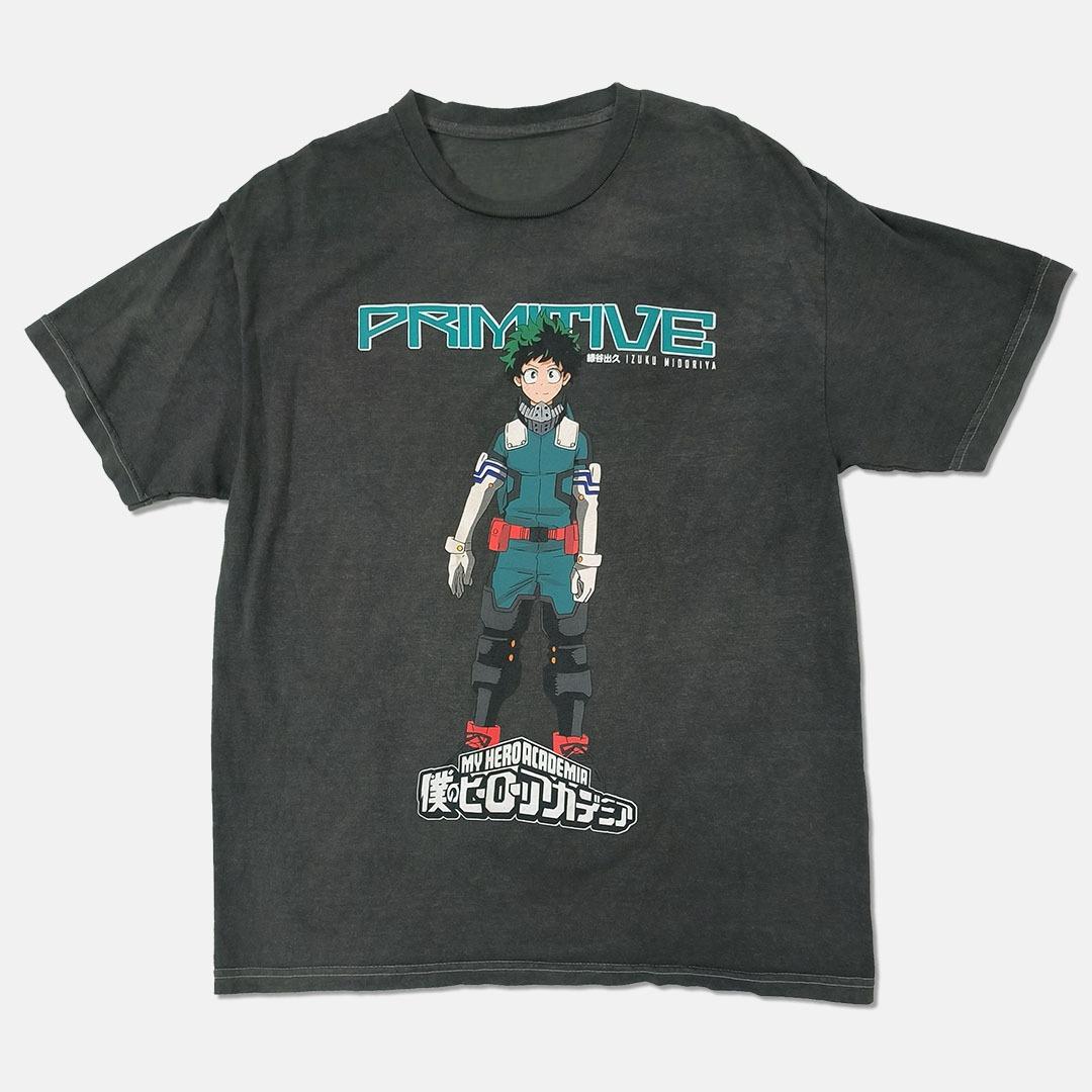 

My Hero Academia Tee Short Sleeve Short Sleeve Couple with The Same Trendy Couple Outfit Breathable Sweat-absorbing Versatile 3XL