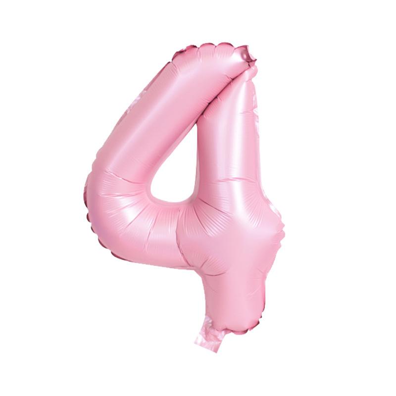 32 Inch Digital Balloon Rose Red Digital Caramel Color Medium Digital Helium Balloon Can Float