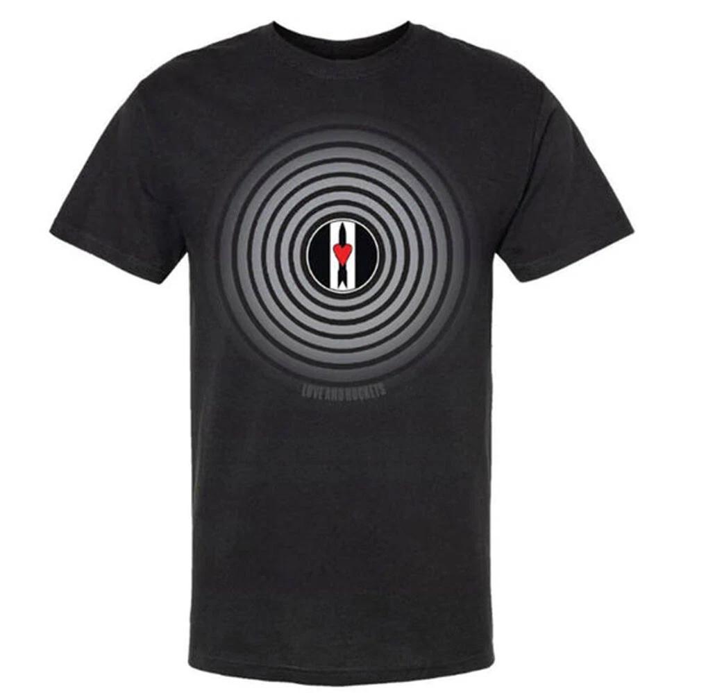 Love And Rockets - Логотип Bullseye - XL Черная футболка L