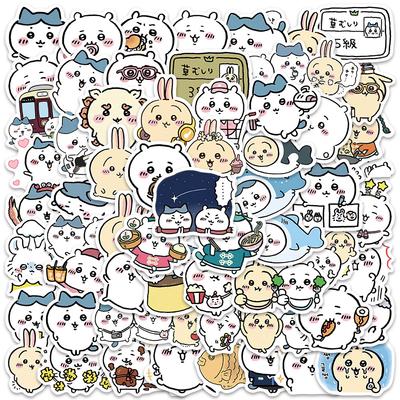 10/50ks Kawaii Anime Cartoon Chiikawa Stickers Roztomilé samolepky Chiikawa Creativity pro různé účely