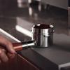 Yowodana Pierścień do kawy ze stali nierdzewnej, 51 mm, Pierścień dozujący do kawy, Akcesorium do espresso, Narzędzie baristy, Magnetyczny, Odporny na korozję, Nietłukący się,