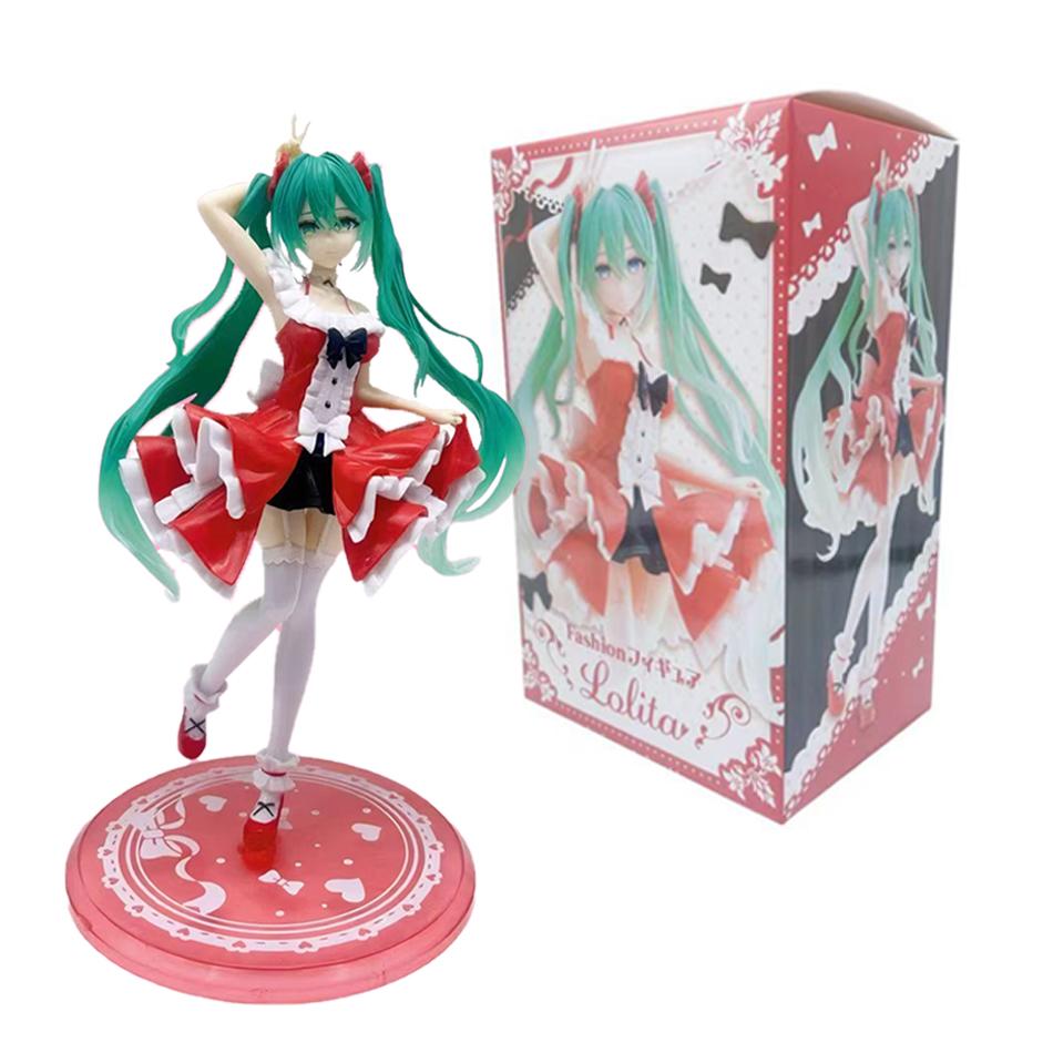 20cm taito fashion hatsune miku country anime figure toys action statuette pvc model collection doll birthday present