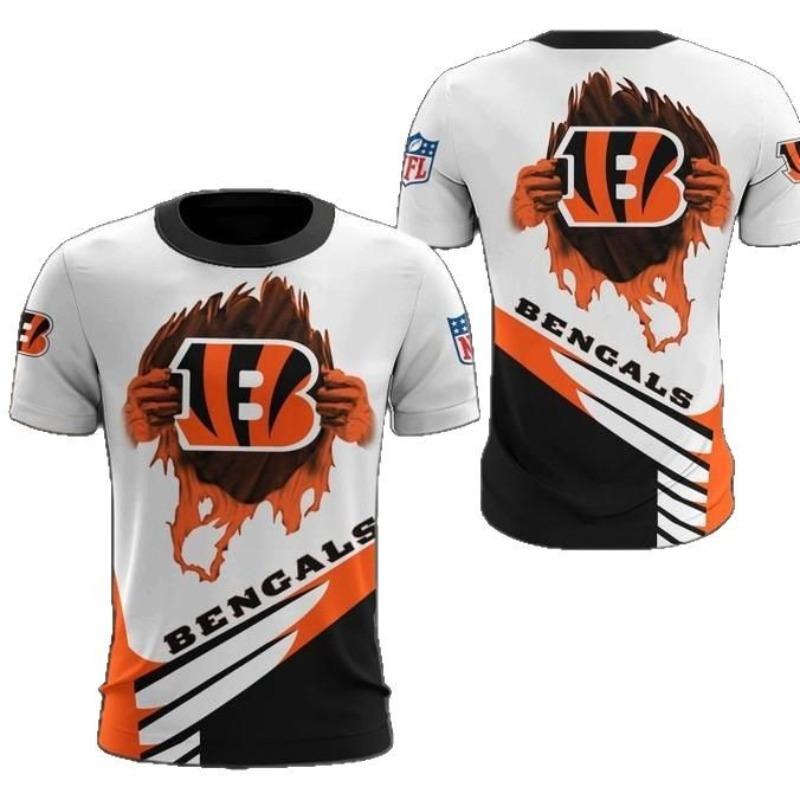 3D Digital Printed Short Sleeved Rugby Shirt Men's Round Neck Comfortable Fashionable Plus Size Breathable Casual T-shirt