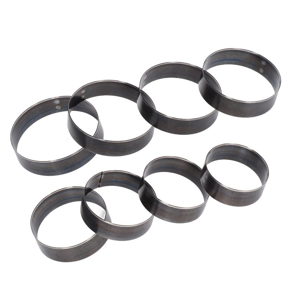 8 ks s pouzdrem Kožené děrovací nářadí Kulatý tvar Dutý děrovací nástroj pro DIY ruční výrobu