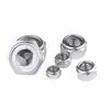 304 Stainless Steel Hex Locking Nut and Washer Set (M4-M16)