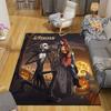 Custom 1Pc Christmas Nightmare Before Rug Office Carpet Indoor Outdoor Entrance Doormat Nonslip Soft And Comfortable Living Room D91697