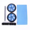 WEZHO Silent Double Wheel Abdominal Roller