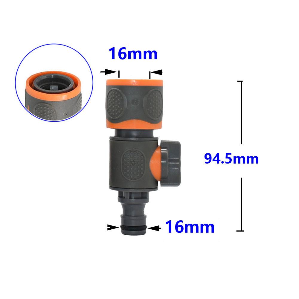 Garden Hose Fittings 1/2 3/4 1 Inch Quick Connector Water Waterstop Connector Car Wash Water Gun Adapter 1pcs