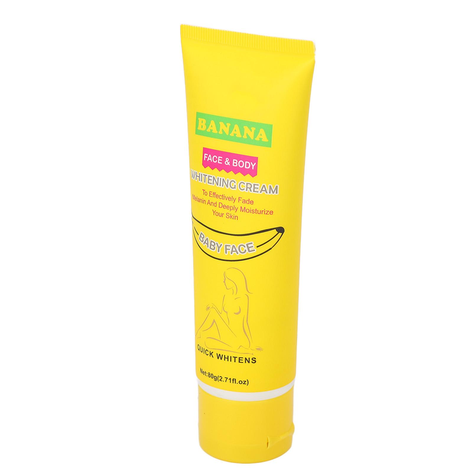 

Банановый отбеливающий крем увлажняющий питательный отбеливающий крем для лица и тела для ухода за кожей