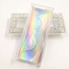 Custom Packaging Glitter Rhinestone Lash case Empty Rhinestones Eyelash Box with windows