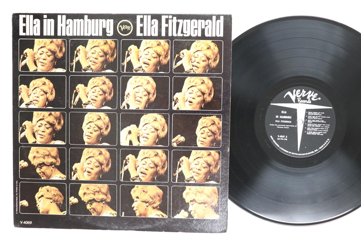 LP Record ELLA FITZGERALD  Ella In Hamburg V4069 VERVE 1965 US Jazz Used
