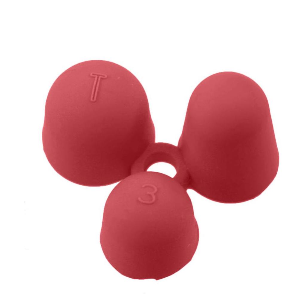 To eller tre fingre grep silikon blyantholder Skrivesaker Barn skrivekorreksjonsverktøy